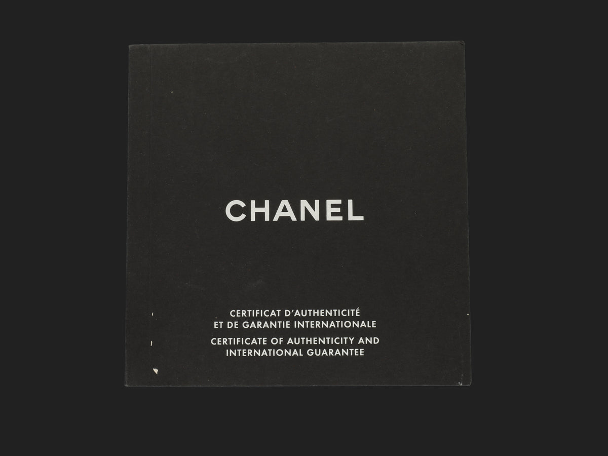 Chanel Certificate of Authenticity and International Guarantee (1)