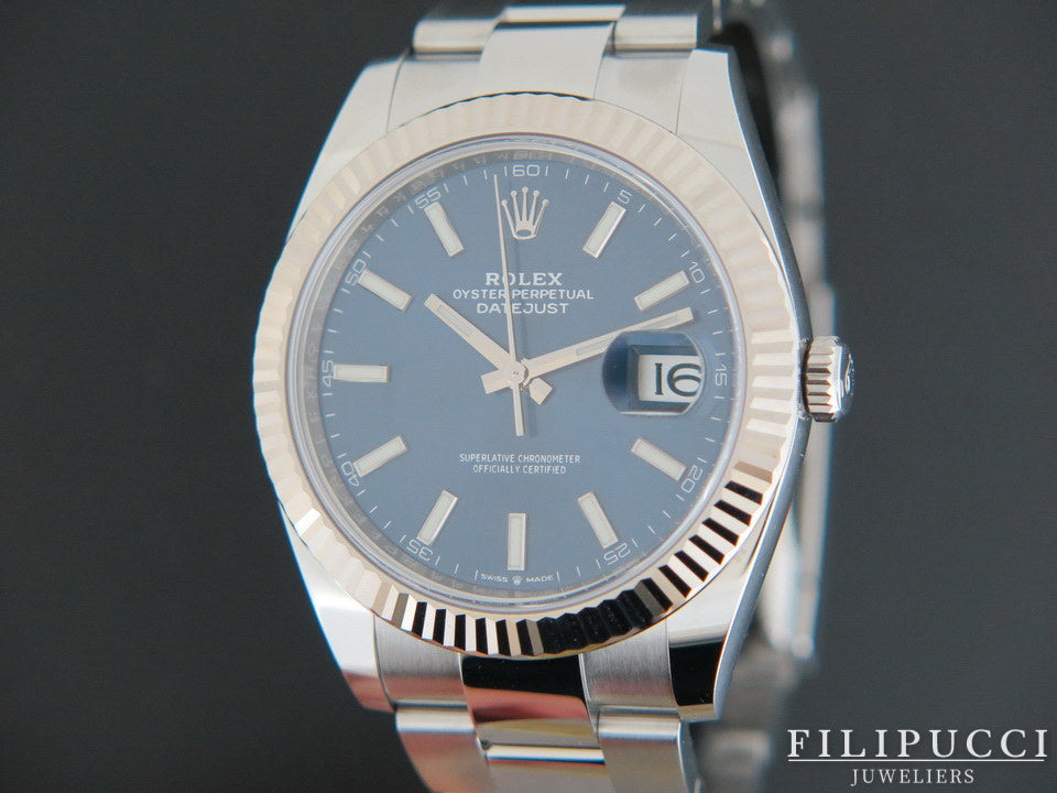 Rolex Datejust 41 Blue Dial NEW 126334 (1)