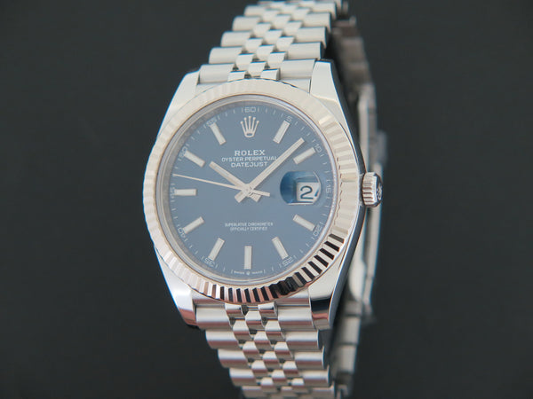 Rolex Datejust 41 Blue Dial