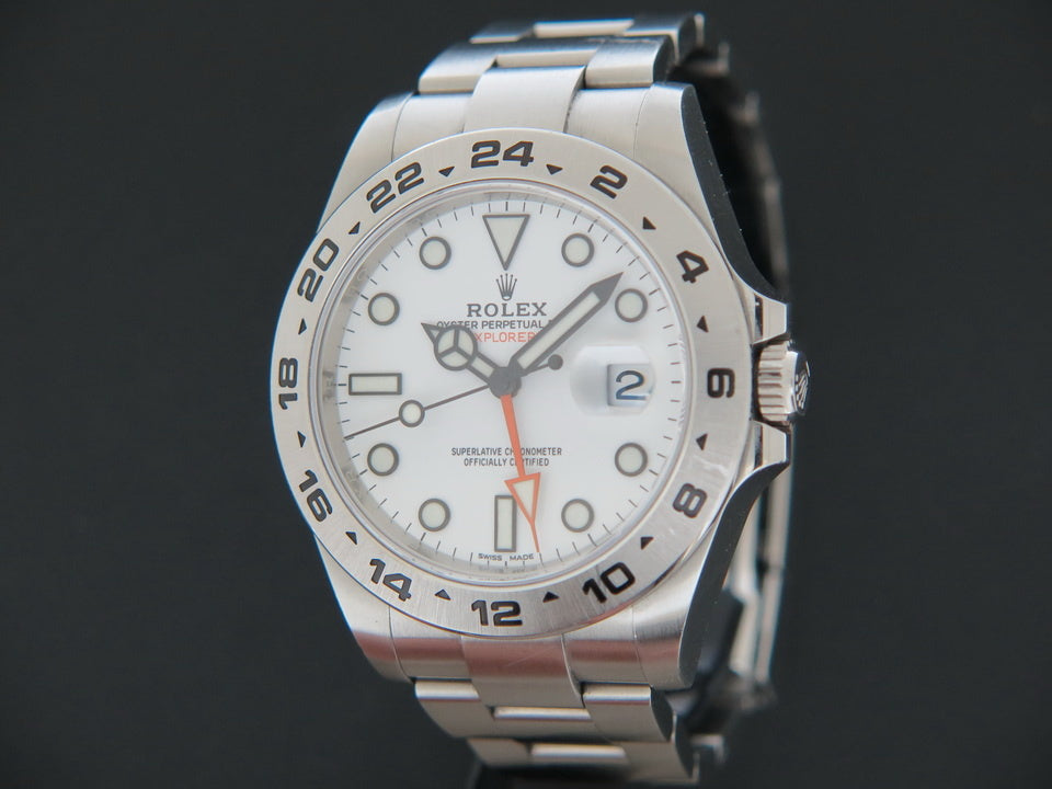 Rolex Explorer II White Dial 216570 (1)