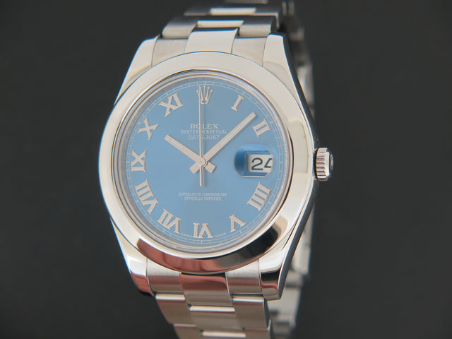 Rolex Datejust II Azzurro Dial