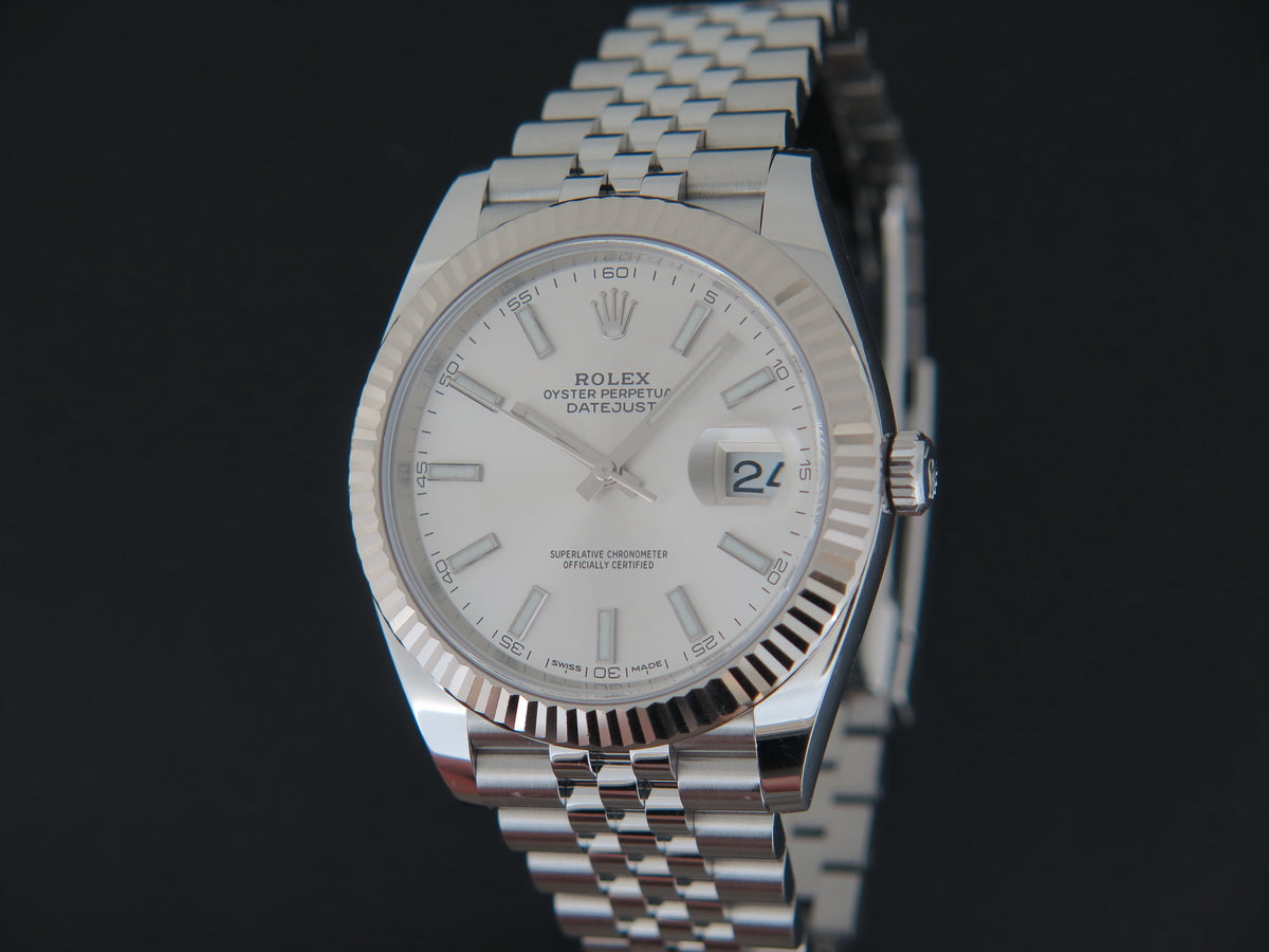 Rolex Datejust 41 Silver Dial 126334  (1)
