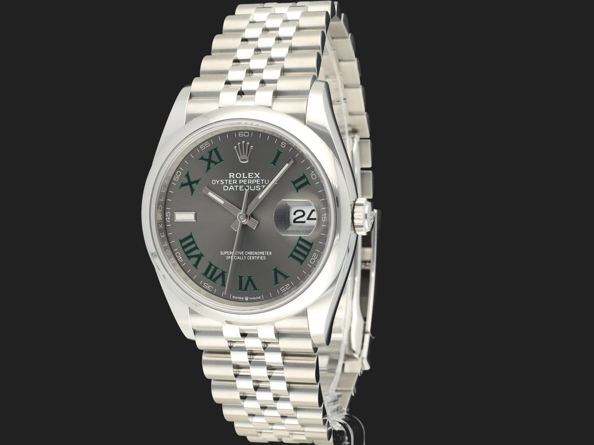 Rolex Datejust 36 Wimbledon Dial 126200 NEW (1)