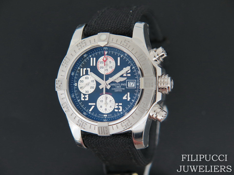 Breitling AvengerII Black Dial NEW A13381 (1)