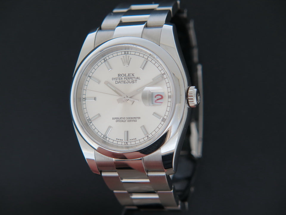 Rolex Datejust Silver Dial 116200 (1)