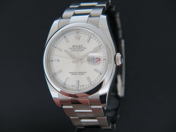 Rolex Datejust Silver Dial