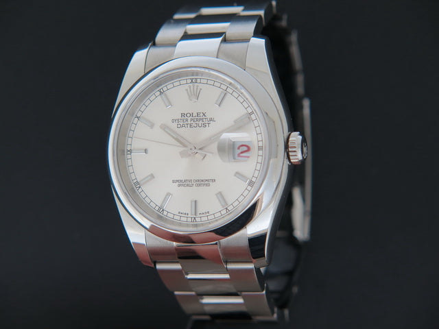 Rolex Datejust Silver Dial