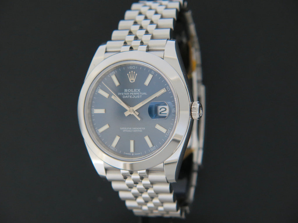 Rolex Datejust 41 Blue Dial 126300 (1)