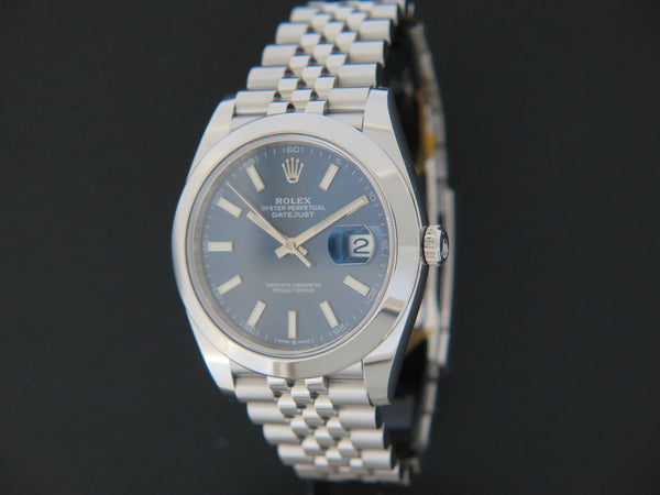 Rolex Datejust 41 Blue Dial