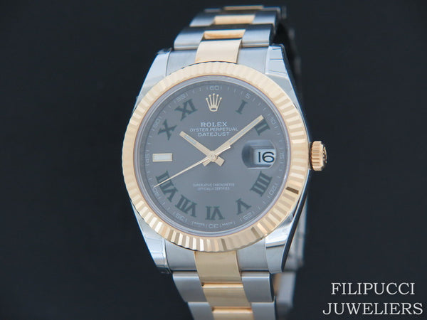 Rolex Datejust 41 Gold/Steel Slate Dial 2020