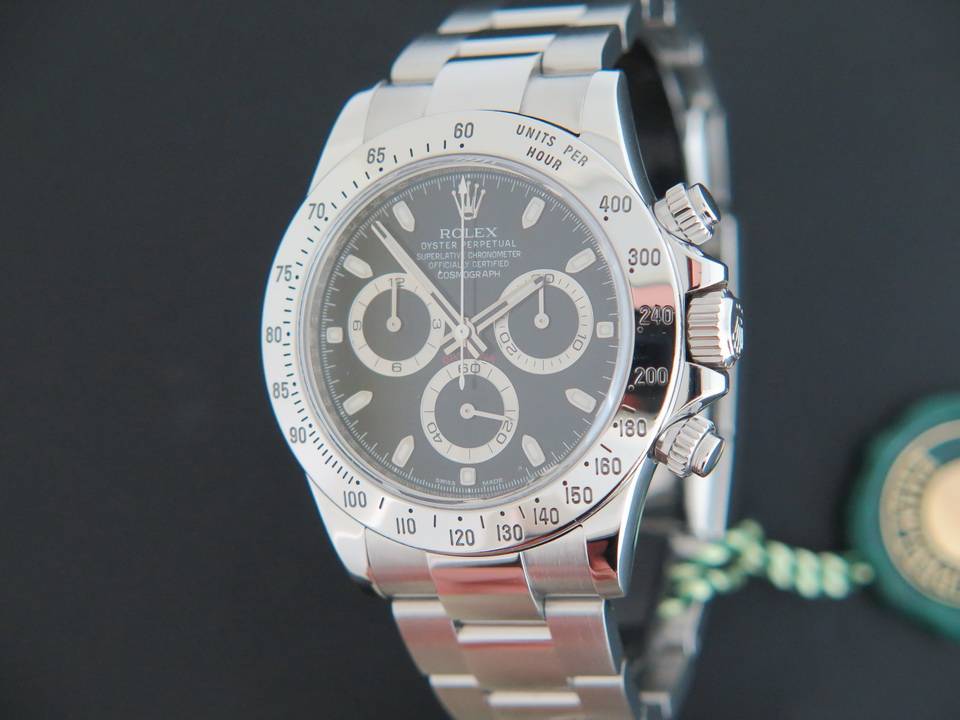 Rolex Daytona Black Dial 116520   (1)