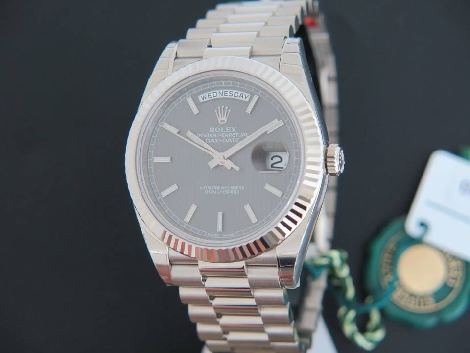 Rolex Day-Date White Gold 40  228239  NEW   (1)