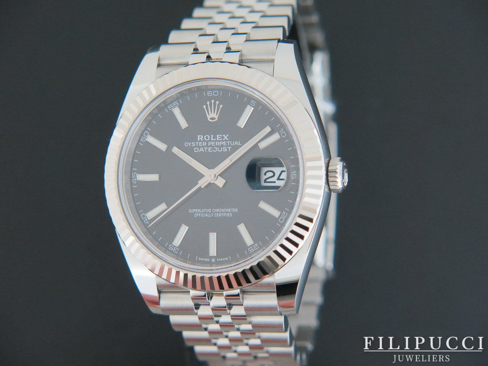 Rolex Datejust 41 Black Dial NEW 126334 (1)