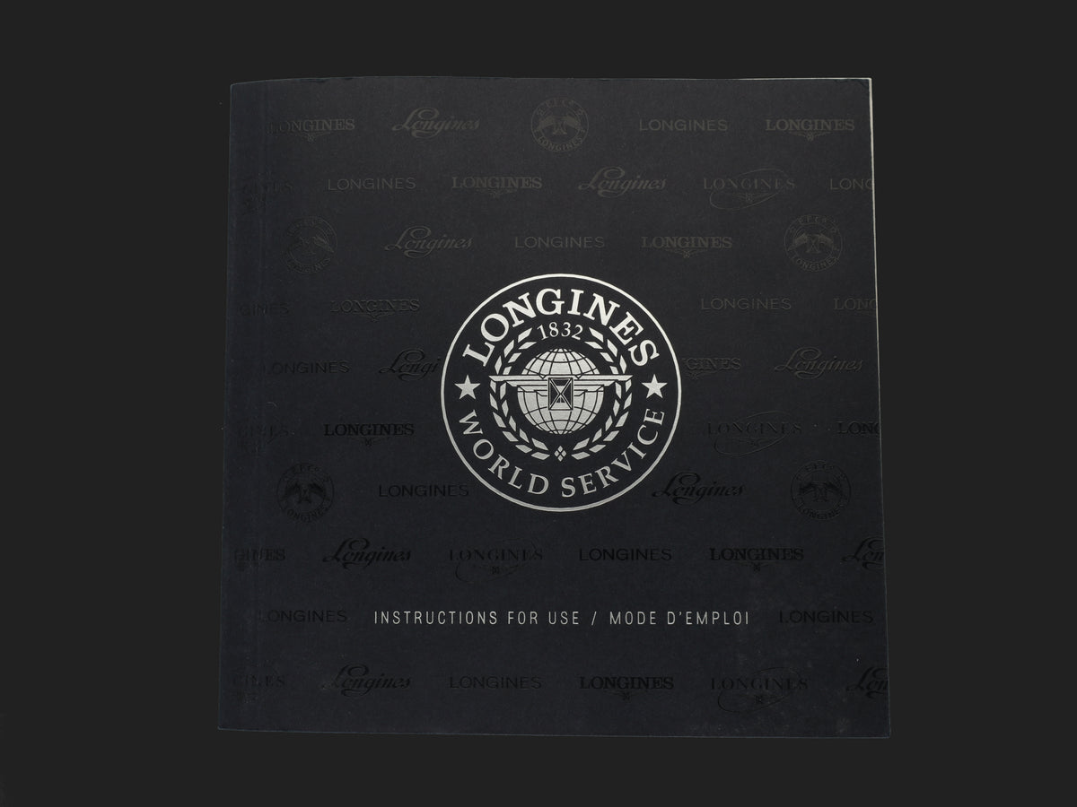 Longines Mode d'emploi Booklet   (1)