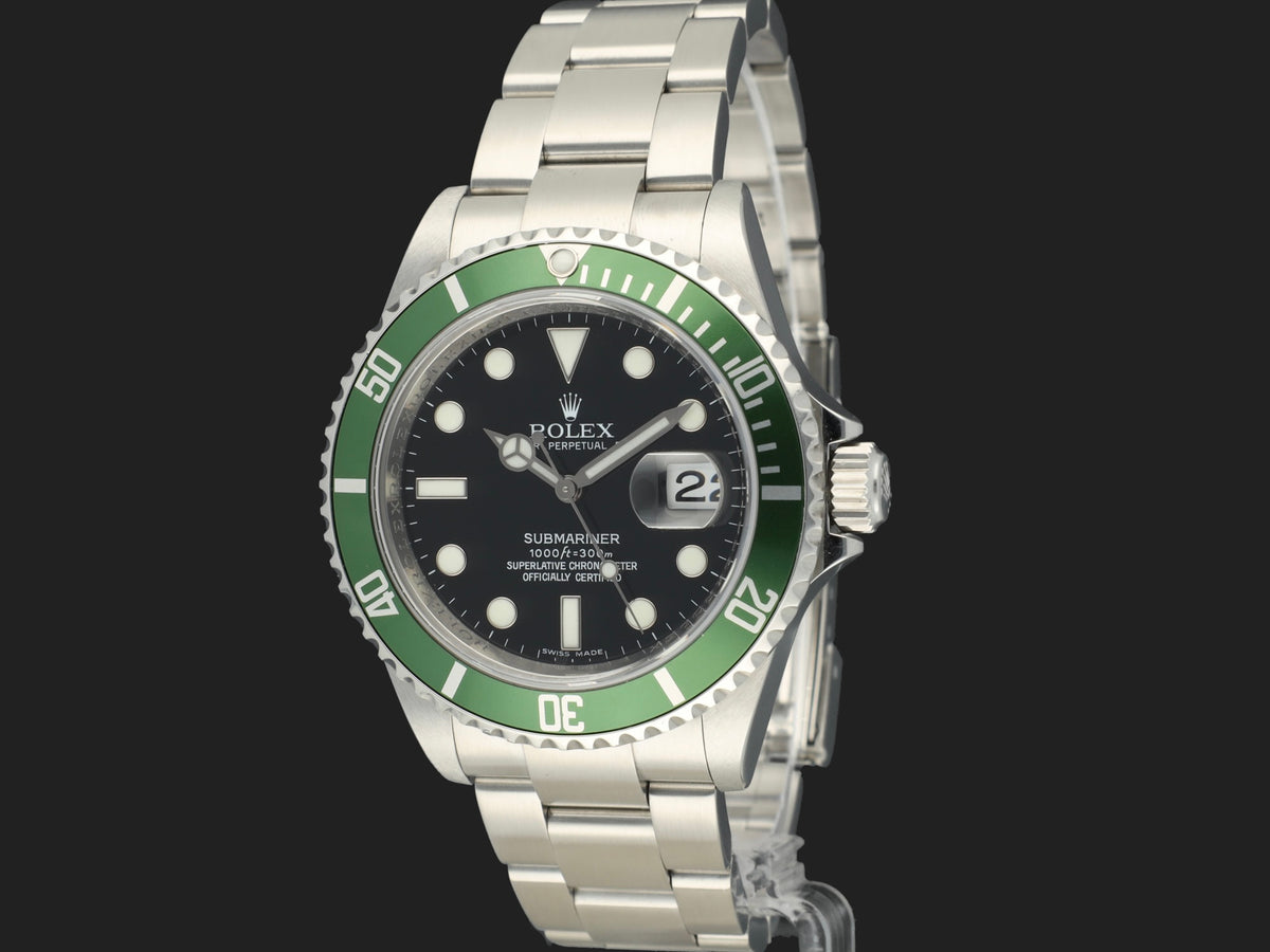 Rolex Submariner Date 16610LV M-Serial Rehaut  (1)