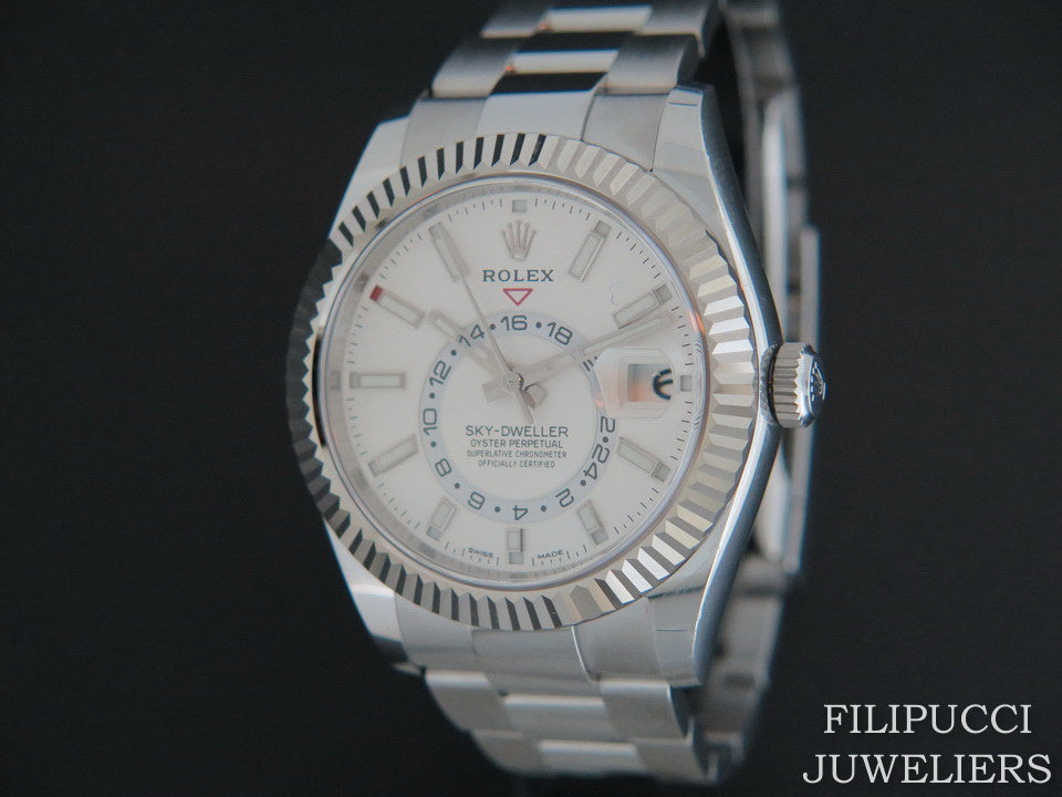 Rolex Sky-Dweller Silver Dial NEW 326934  (1)