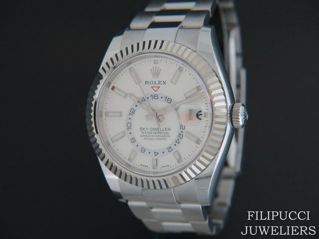 Rolex Sky-Dweller Silver Dial