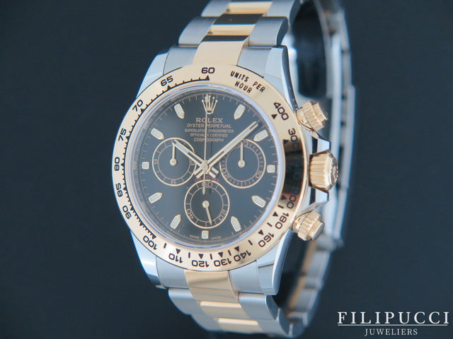 Rolex Daytona Gold/Steel Black Dial