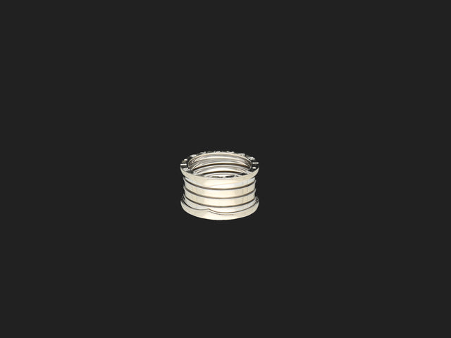 Bulgari B.Zero 1 Four Band Ring Size 57