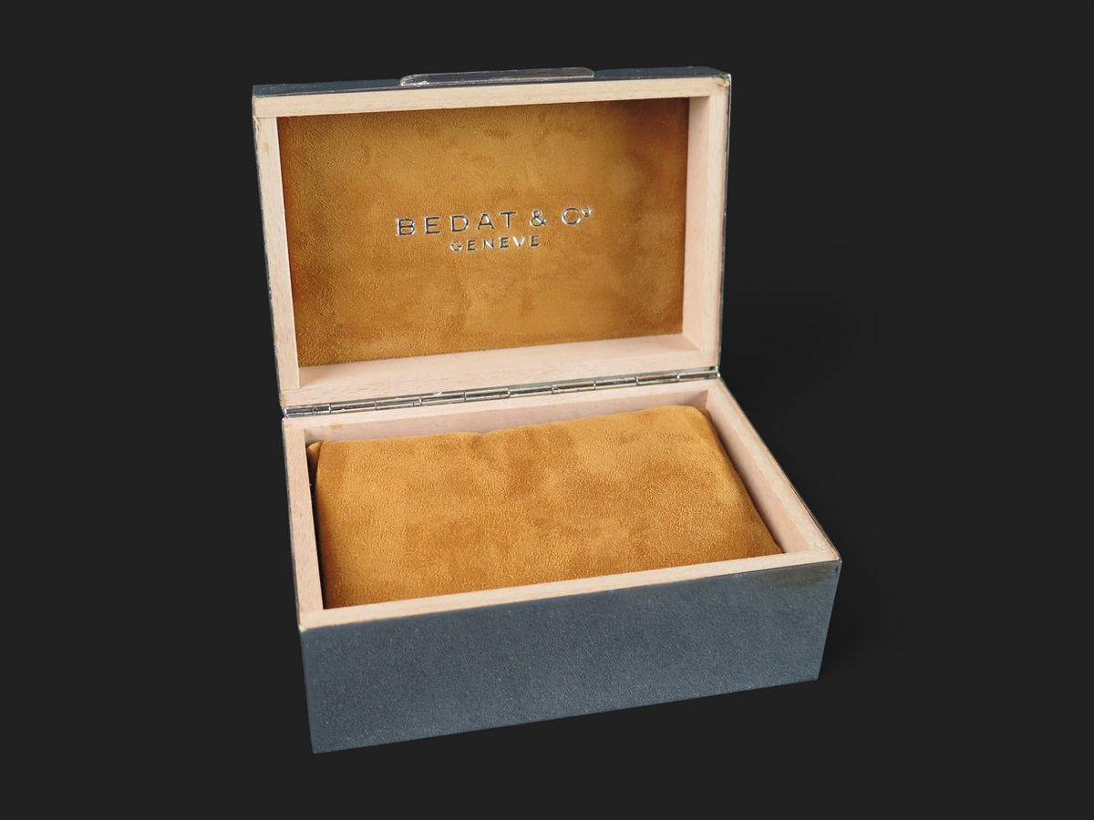 Bedat & Co. Silver Plated Watch Box (1)