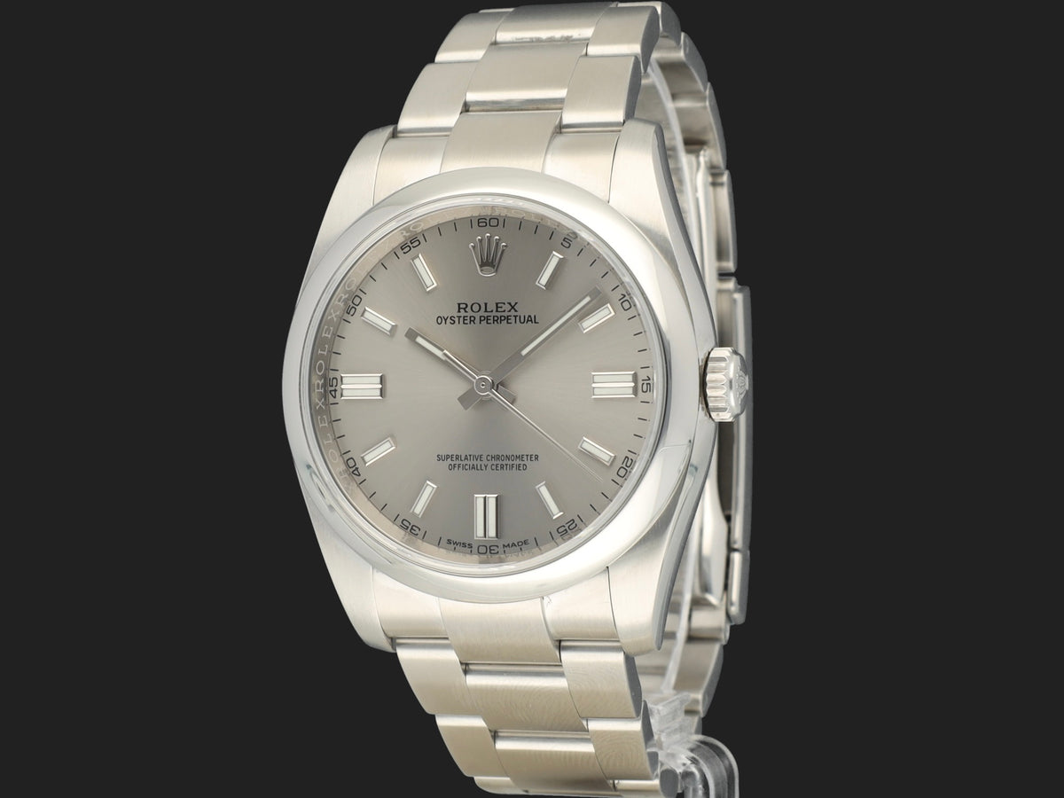 Rolex Oyster Perpetual 36 Steel Dial 116000 (1)