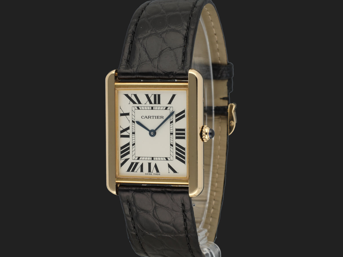 Cartier Tank Solo Large Yellow Gold W1018855 / 2742 (1)