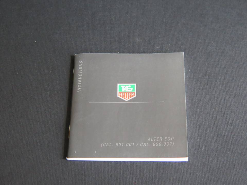 Tag Heuer Instructions Alter Ego Booklet