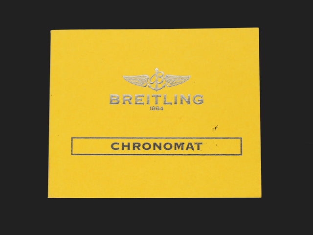 Breitling Chronomat Booklet