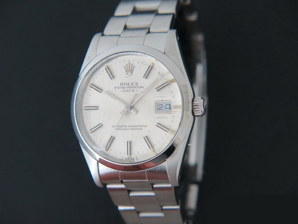 Rolex Date Silver Dial 15000 (1)