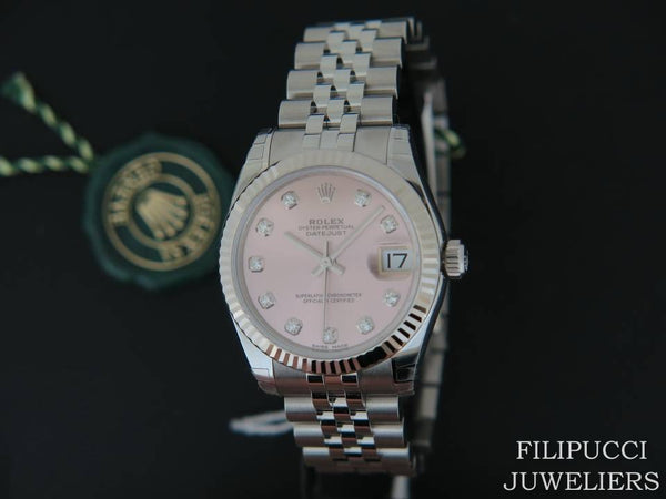 Rolex Datejust Pink Diamond Dial