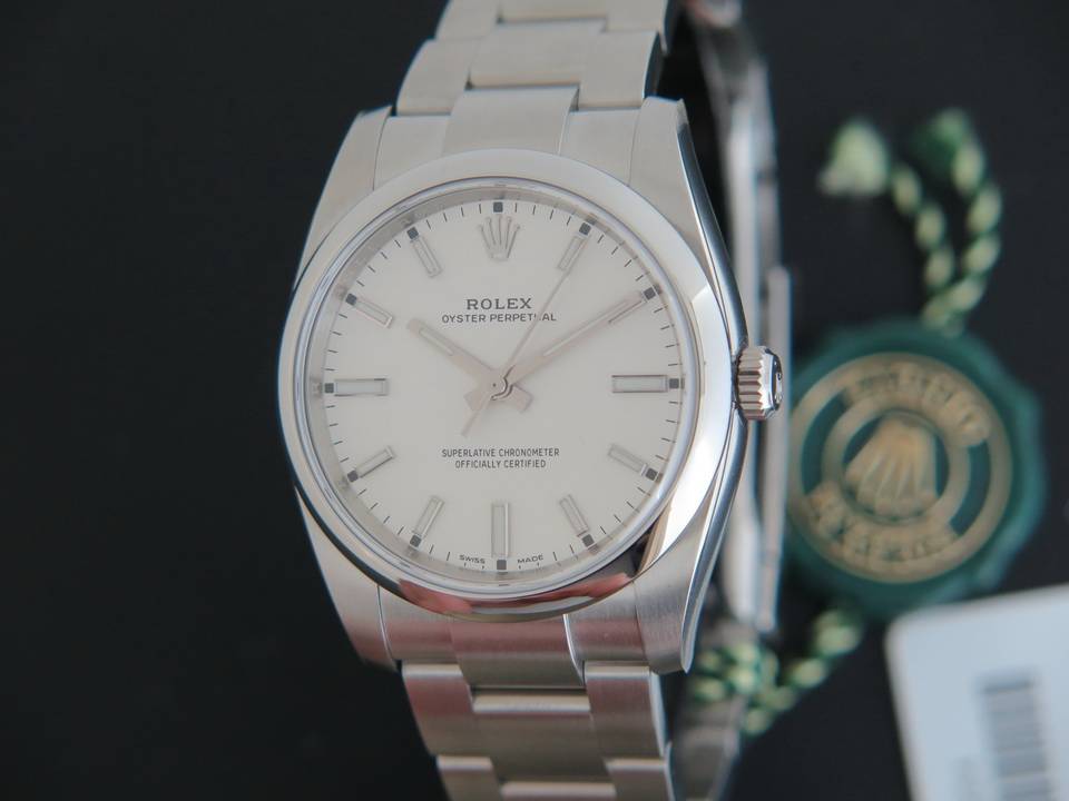 Rolex Oyster Perpetual NEW 114200 WHITE  (1)