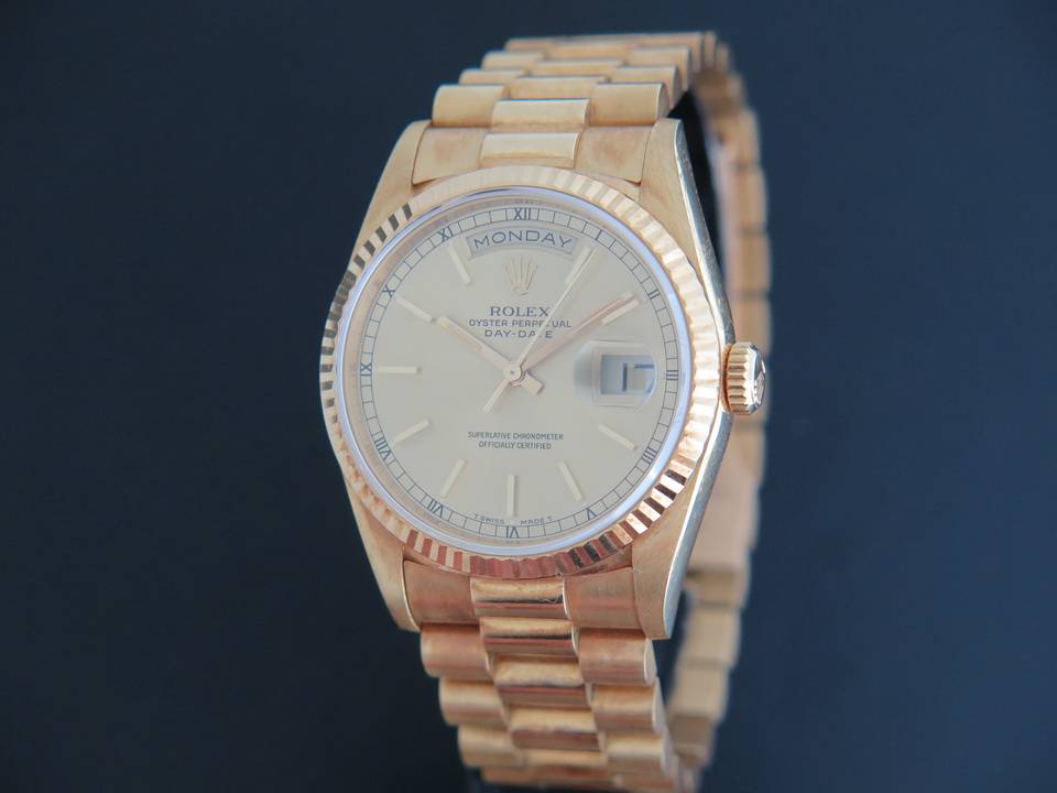 Rolex Day-Date Yellow Gold 18238  (1)
