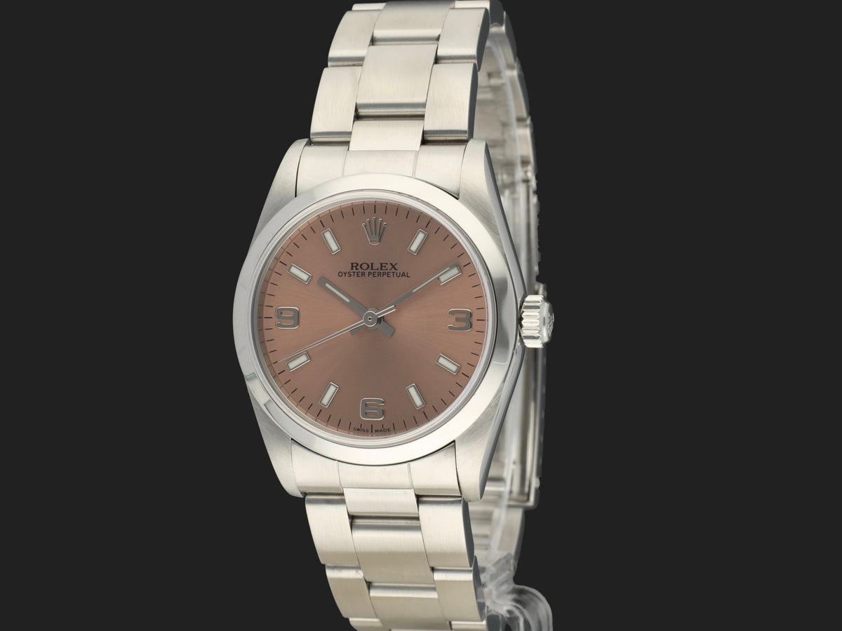 Rolex Oyster Perpetual 31 Pink Dial 77080 (1)