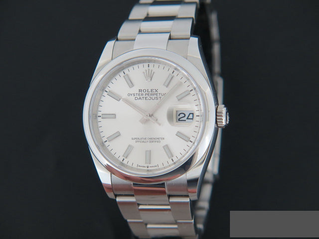 Rolex Datejust Silver Dial
