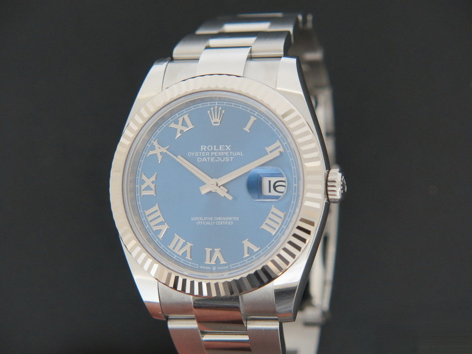 Rolex Datejust 41 Blue Roman Dial 126334 NEW   126334 (1)