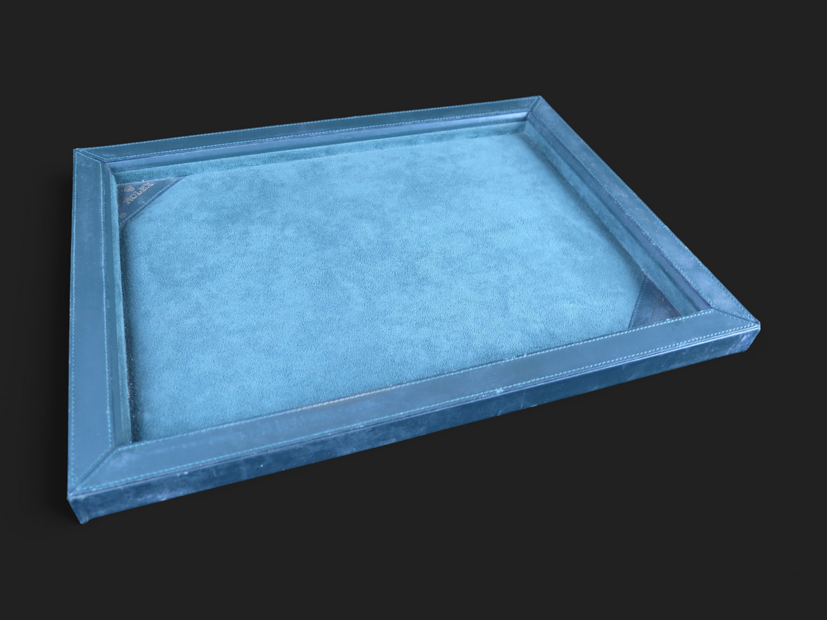 Rolex Vintage Leather Presantation Tray (1)