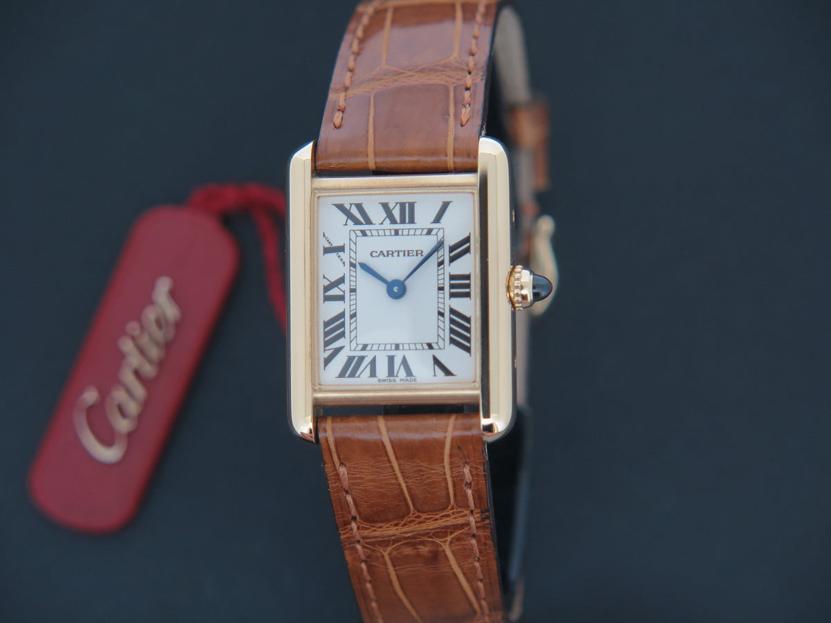 Cartier Tank Louis SM Yellow Gold W1529856 99% NEW (1)