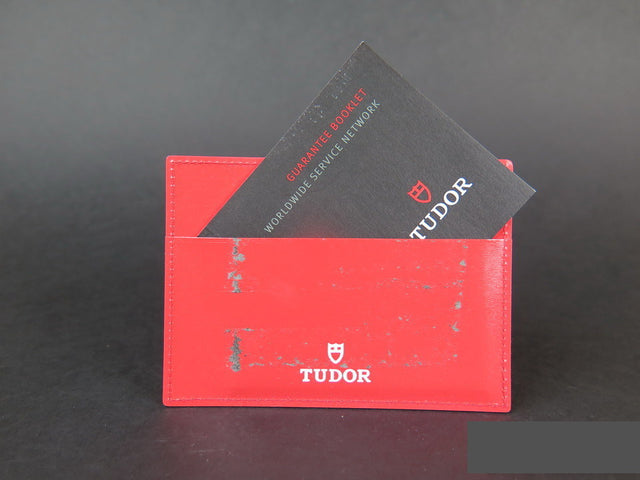Tudor Card holder + Warranty Booklet