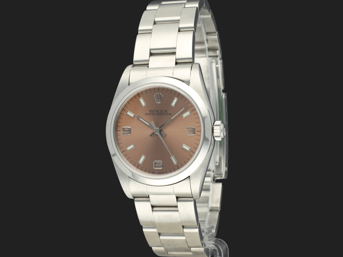 Rolex Oyster Perpetual 31 Pink Dial 77080 (1)