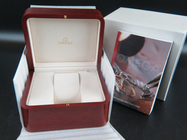 Omega Wooden Box Set with Booklet