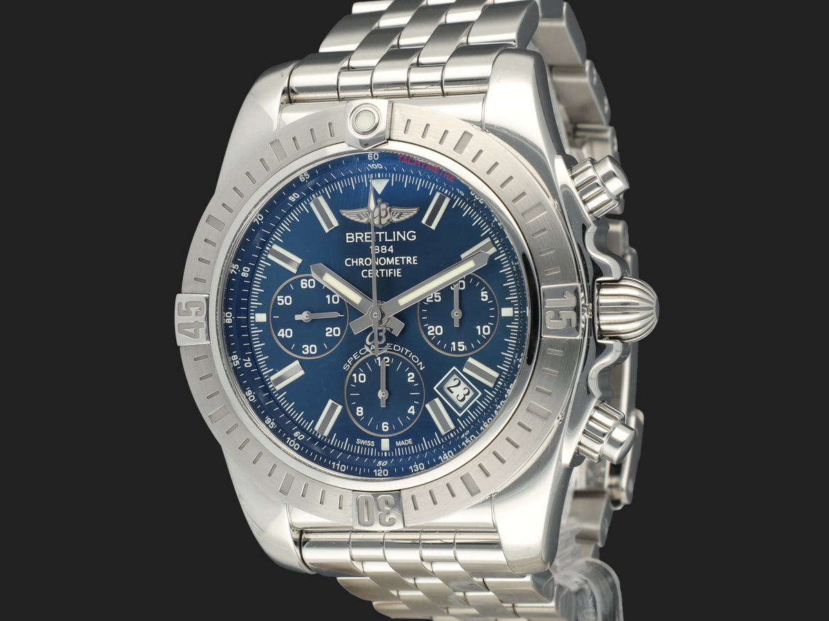 Breitling Chronomat 44 'Japan Special Edition' Blue Dial AB0115 (1)