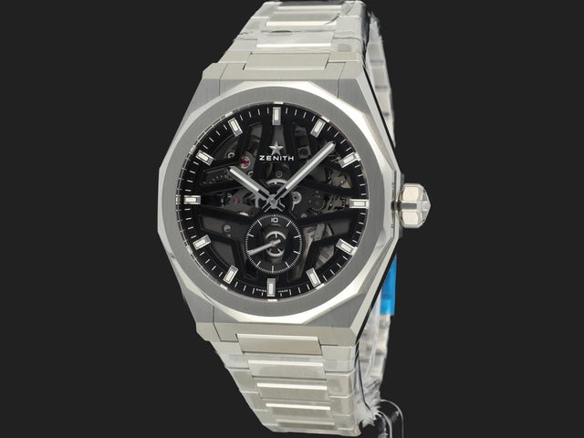 Zenith Defy Skyline Skeleton Black Dial 41MM 03.9300.3620/78.I001 NEW FULL STICKERS