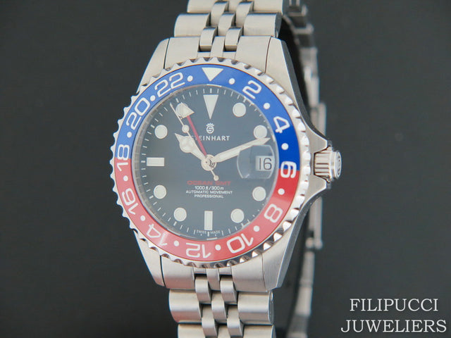 Steinhart Ocean 39 BLUE-RED Ceramic
