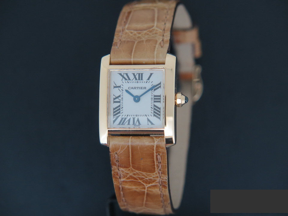 Cartier Tank Francaise PM Yellow Gold (1)