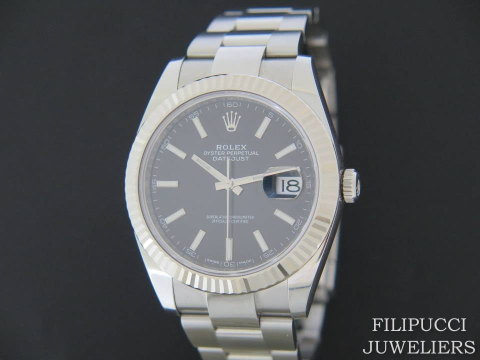 Rolex Datejust 41 Black Dial 126334  (1)