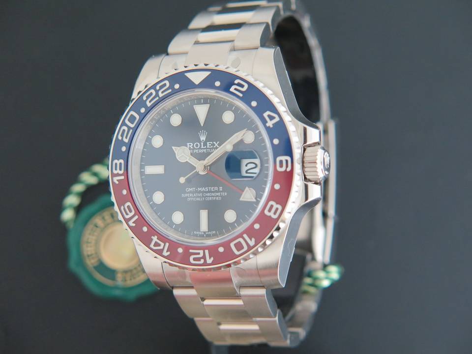 Rolex GMT Master II BLRO White Gold NEW 116719BLRO Blue Dial (1)