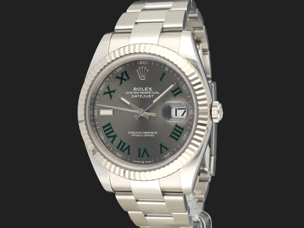 Rolex Datejust 41 Wimbledon Dial 126334 (1)
