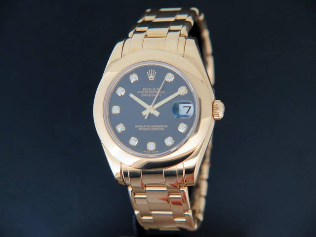Rolex Pearlmaster 34MM Yellowgold Diamonds - Copy