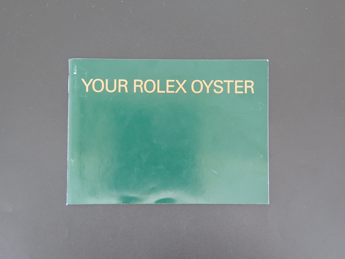 Rolex Oyster Booklet English  (1)