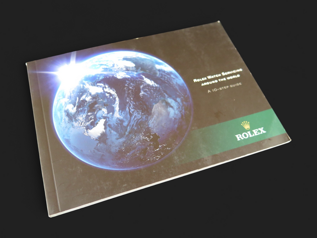 Rolex Service Booklet English 2011